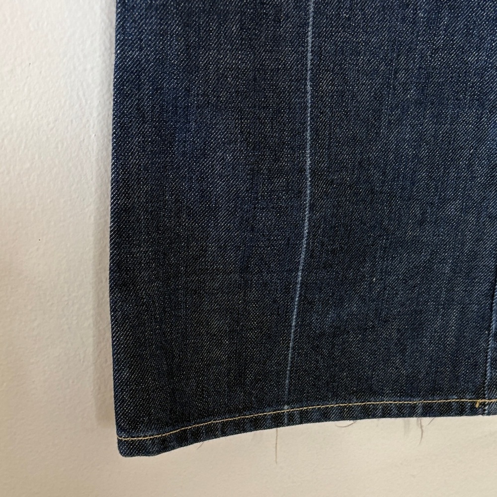 7 For All Mankind A Pocket Jeans Y2K Flare Pink Embellished Faded Denim Size 29 - Picture 5 of 15